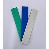 アルゴファイル(Argofile) クッションヤスリ スポンジナイト(KOVAX社製ヤスリ使用)3mm厚 細目3種セット #600,#800,#1000 各2枚入 緑・青・白