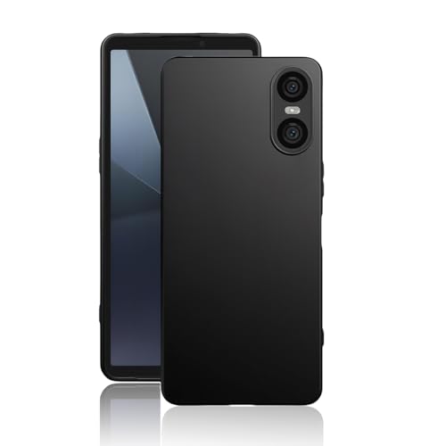 Image of Xperia 10 VI Case, Silicone, Shockproof, Anti-Slip, Smartphone Case, Scratch Prevention, Ultra Lightweight, Matte Texture, Anti-Fingerprint, Lens Protection, Wireless Charging, Xperia 10 VI Cover