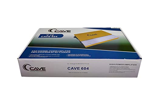 Image of Cave V-12 604 4-Channel Amplifier High Power Amplifier