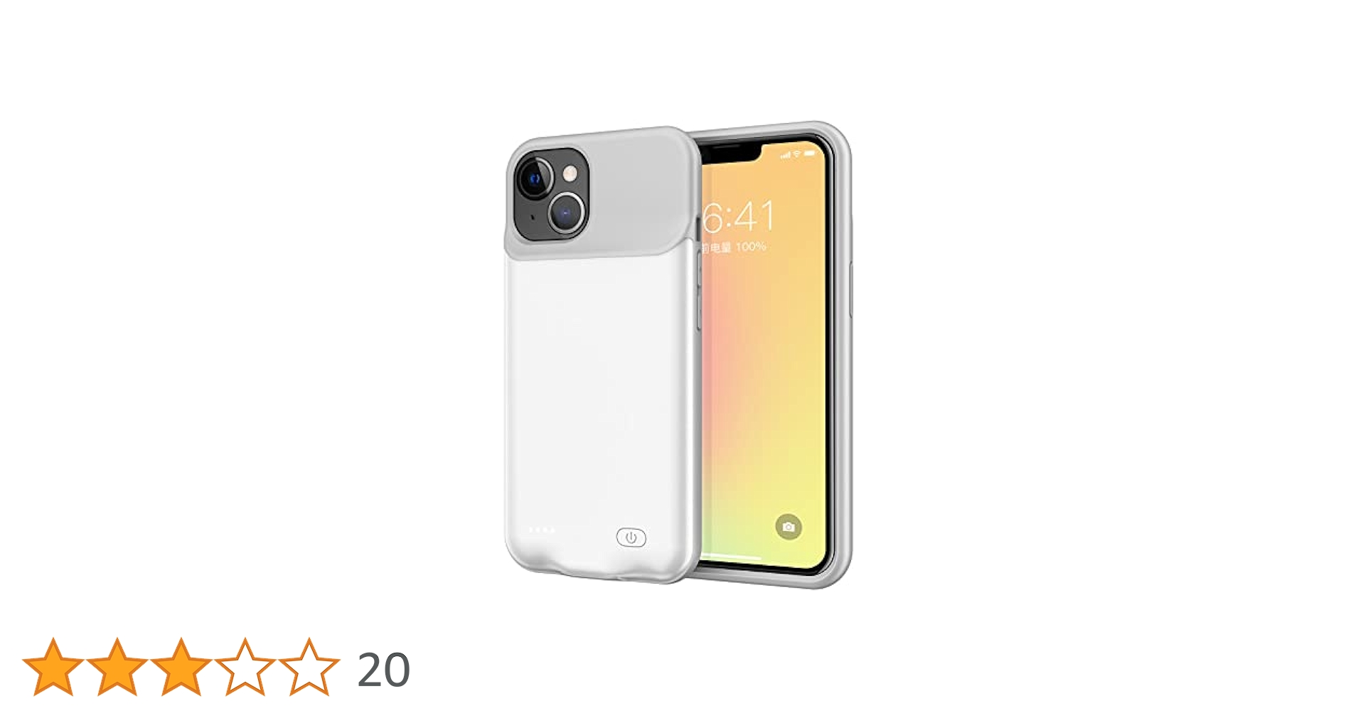 Amazon | FUNKS iPhone13 min バッテリーケースi バッテリー内蔵