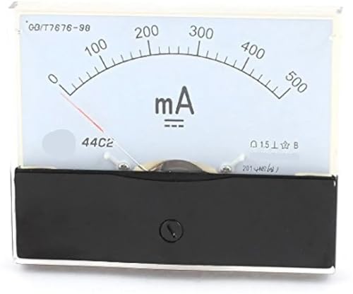 Ampèremètre analogique 44C2 pour panneau de contrôle solaire et chargeur 10A