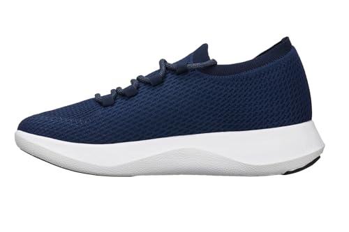 Image of CALTO Men's Invisible Height Increasing Elevator Shoes - Blue /Grey Ultra Lightweight Sporty Sneakers - 2.4 Inches Taller - Q084 - Size 6 D(M) US