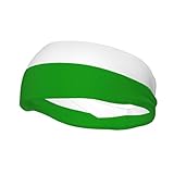 Flag of The Princely State of Tehri Garhwal Headbands for Women Men Breathable Sports Headband Outdoor Interior Sports Wicking Hair Ties Leisure Hair Bands