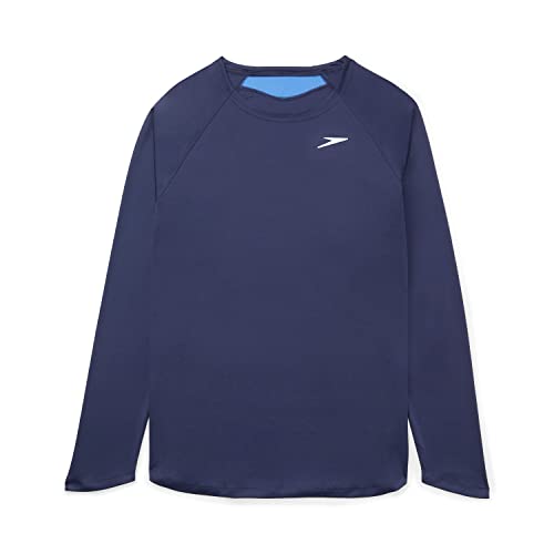 Image of Speedo Men's Uv Swim Shirt Long Sleeve Fitness Rashguard