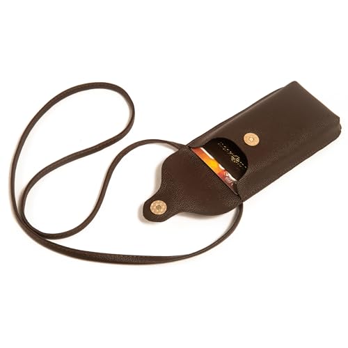 Image of SACCI MUCCI Cellosucci Phone Bag | Vegan Leather Mobile Crossbody Bag for Women | Adjustable Strap Compact Premium Design