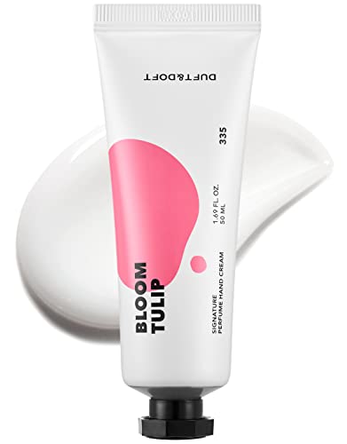 DUFT&DOFT Bloom Tulip Signature Perufume Nourishing Hand Cream, Non-greasy, Refreshing Hydration, Shea Butter, Vitamin E, Feel-Good Fragrance â 1.69 oz.