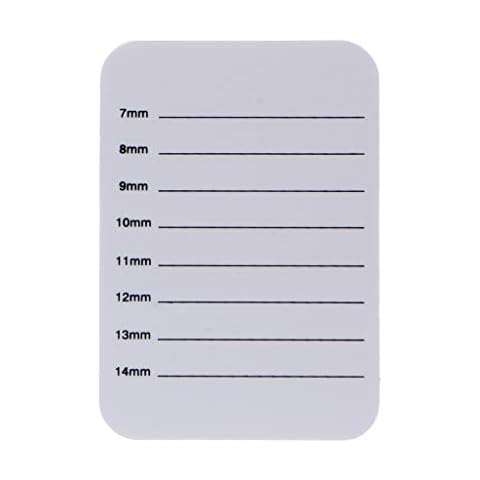 Individual Eyelash Extension Hand Plate Holder Lash Tray Strip Palette 14mm 15mm Cover