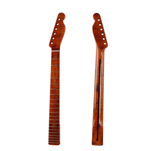 DIY Guitar Necks 21 Fret Tiger Maple Neck Suitable For TL Electric Guitar DIY Accessories