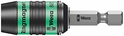 Wera 05052490001 887/4 RR Rapidaptor Universalhalter mit Ringmagnet, 1/4' x 57 mm