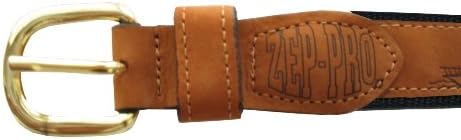 Zep-Pro Men's Tan Leather Embroidered Marlin Belt, 42-Inch, Tan/Buff - Image 3