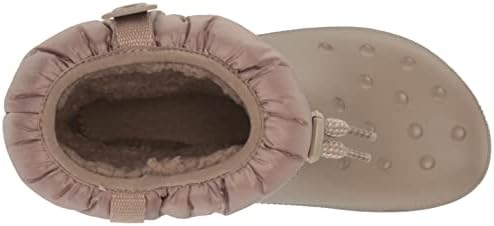 Crocs Women's Classic Neo Puff Luxe Winter Boots Snow, Mushroom, Numeric_8 | Image 4