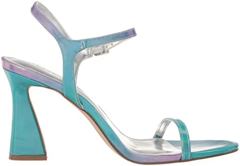 Madden Girl Women's Disco Heeled Sandal, Pastel Multi Metallic, 6.5 | Image 5