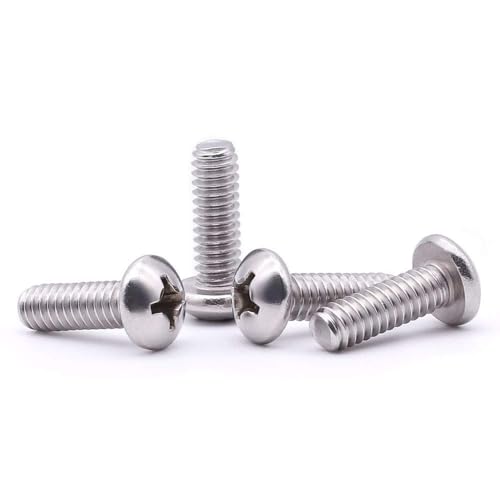 Vis à métaux 1/4–20 x 4,4 cm inox résistant pour stopper le jeu des assemblages