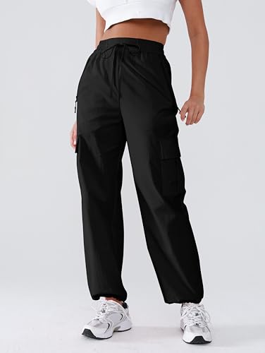Hiking Pants Women Lightweight Cargo Pants Quick Dry Water Resistant Outdoor Travel Pants with Zipper Pockets4