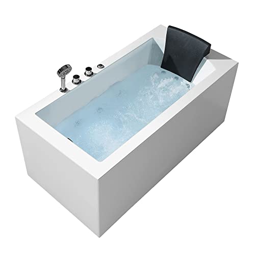 ARIEL Platinum PW1545930LW1 Bathtub with water and active jets