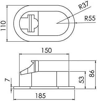 Kit Doccia Per Camper Barca Con Miscelatore Calda Fredda Completo Tubo 4 mt.