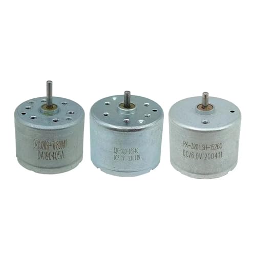 DC 3.7V 6V 12V 320 electronic starter 24mm Mute Round Spindle electronic starter Low speed A