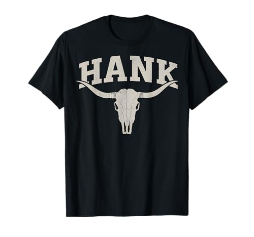 Hank Western Style Team Hank Family Pride Gift For Men Women T-Shirt