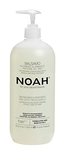 NOAH Hair 2.1 Nourishing Conditioner with Mango & Rice Proteins, Hydrating
