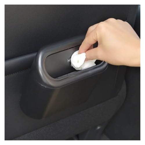 Caja almacenamiento coche colgante cuadrada de alta resistencia color blanco 2