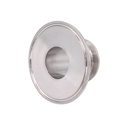 Dernord Sanitary Concentric Reducer Tri Clamp Clover Stainless Steel 304 Sanitary Fitting End Cap Reducer (Tri Clamp Size: 3 Inch X 1.5 Inch) #TOP4