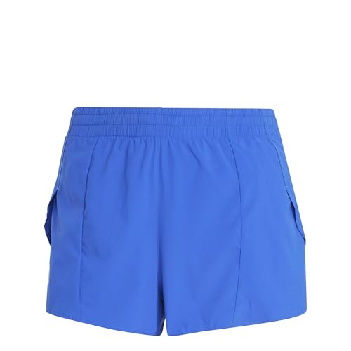 Short split de running adidas respirant adizero essentials bleu s