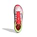 Adidas Unisex-Kids F50 League Firm Ground/Multi Ground Soccer, White/Black/Solar Yellow, 1