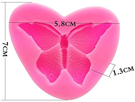 3D Butterfly Silicone Mold Candy Chocolate Clay DIY Clay Craft Cupcake Fondant Cake Decorating Tools 1