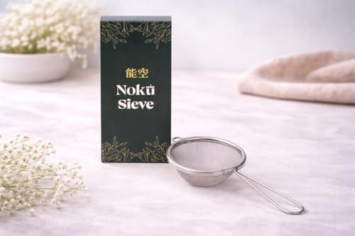 Image of Sieve | Fine Mesh Stainless Steel Matcha Sifter & Strainer for Smooth, Lump-Free Matcha | Japanese Tea Powder Sieve with Handle | Matcha Tea Accessories