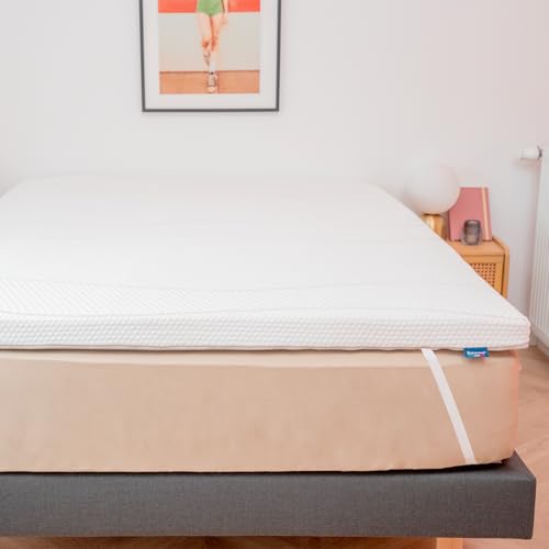 Bdreams Surmatelas Mémoire de Forme 200x200cm, 6,5 cm