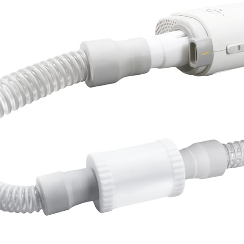 Image of CPAP Muffler for AirMini - Compatible with Transcend Travel and ResMed AirMini CPAP Machines. Includes CPAP Hose Adapter and Noise-Absorbing Sponge to Effectively Reduce White Noise for Quieter Sleep