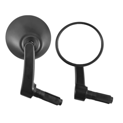 Espejos retrovisores moto ajustables con visión angular antirreflejos 2