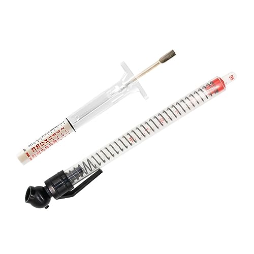 BUGUUYO 1 Set Tire Tread Depth Gauge Automotive Replacement Instrument Panel Gauges Measurer Tool Car Stainless Steel Checker