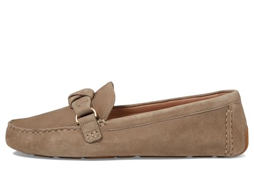 Cole Haan Women's Emmie Knot Drivers, Irish Coffee Suede, 10-B US