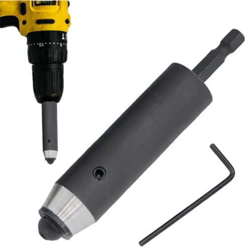 Yorajuy 革穴パンチツール、電気穴パンチツール,電動丸穴パンチ電動パンチャーベルトホールメーカー - 0.39/0.59インチ回転パンチャー、ベルト、ストラップ、犬の首輪、革用電動丸穴パンチ