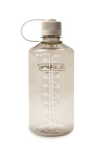 Nalgene Leak Proof Tritan BPA-Free Water Bottle - 32 oz Narrow Mouth - Made in the USA for Outdoor Use & Daily Hydration (Cotton) - Image 3