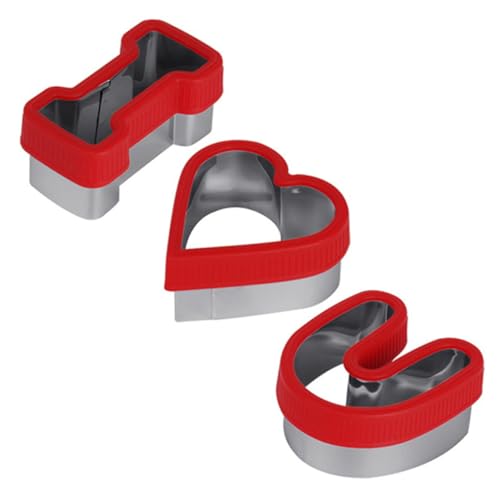 ABOOFAN Molde Para Galletas Encantador Cortador De Galletas Reutilizable Acero Inoxidable Ideal Para San Valentín