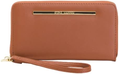 Steve Madden Wristlet/Wallet Cognac Color, Medium