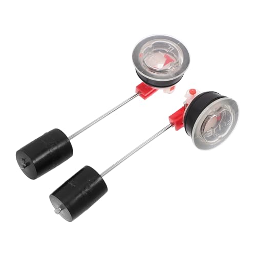 WRITWAA Indicador de Nivel de Combustible para Generador 1Kw-2Kw Repuesto Medidor de Combustible Varilla Larga de Hierro 2 Unidades Compatible Motores Et950 650 145 154 168F 170