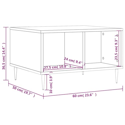 Table basse de rangement grise pour optimiser les petits espaces de vie - 4