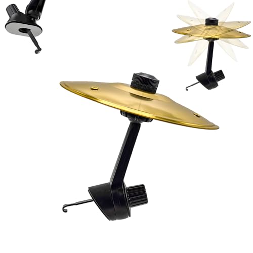Car Crash Cymbal,Car Cymbal Air Vent, Mini Drum Crash Cymbal for Cars Vent,Cars Mini Cymbals Make Your Driving More Fun, Suitable For All Types Of Vehicles