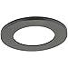 Jesco RLT-2101-BK 2 in.Miniature Trim Round Downlight, Black