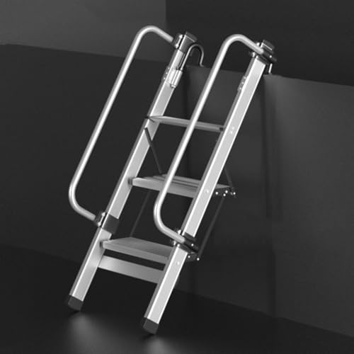 Exclura 36655 Aluminium-Dachbodentreppe 3 Stufen