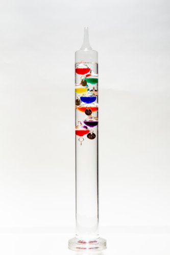 Glassic Gifts® Galileo Thermometer (17" Tall)