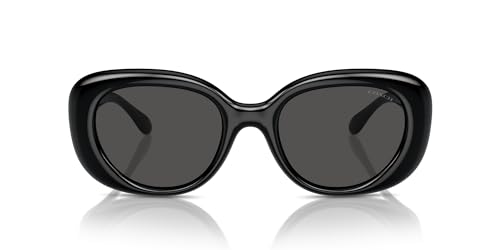 COACH Women's Hc8391u Sculpted C Hardware Universal Fit Oval Sunglasses