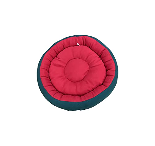 Image of Premium Medium Size Dog Bed for Medium Dogs and Puppies Anti Skid Bottom Washable Orthopedic Big Dog /cat Beds Red /Green