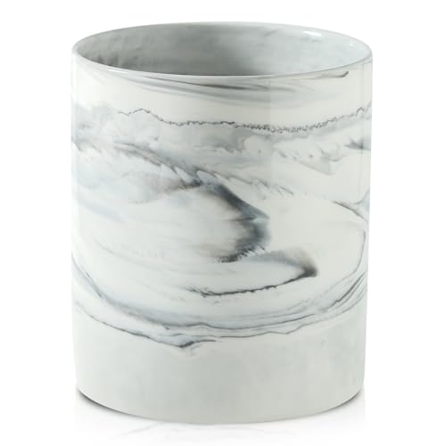 Howise 7.2" Marble Utensil Holder for Kitchen Counter