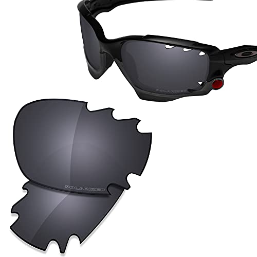 Image of SAUCER Premium Replacement Lenses & Rubber Kits for Oakley Jawbone Vented Racing Jacket (Low Bridge Fit) | UV400 Protection