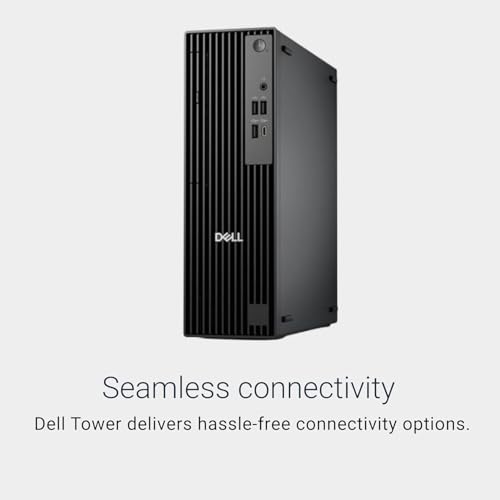 Image of Dell Pro Slim QCS1250 Business Desktop, New OptiPlex Version, Ultra-Quiet Design, Dual 4K Monitor Support, USB-C, Windows 11 (Intel i7-14700, 64GB RAM | 4TB SSD)