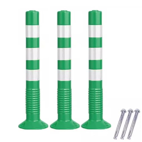 Borne de stationnement en acier de 75 cm et piquet de signalisation pour parking